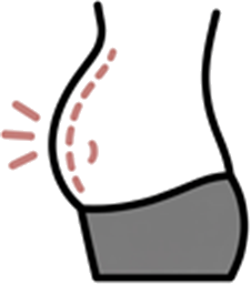 Belly fat icon