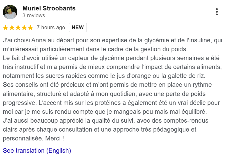 Avis Google 5 étoiles