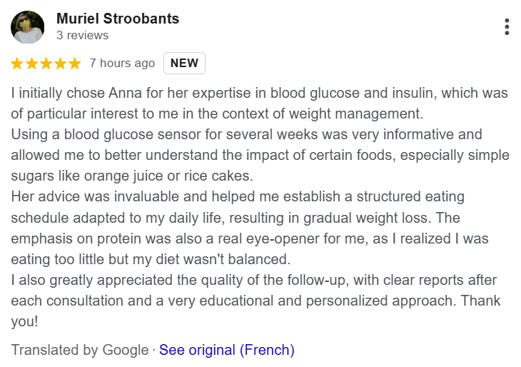 Five-star Google review